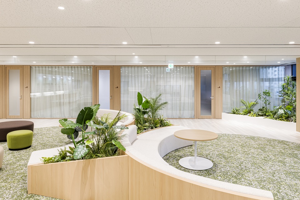 来客エリア